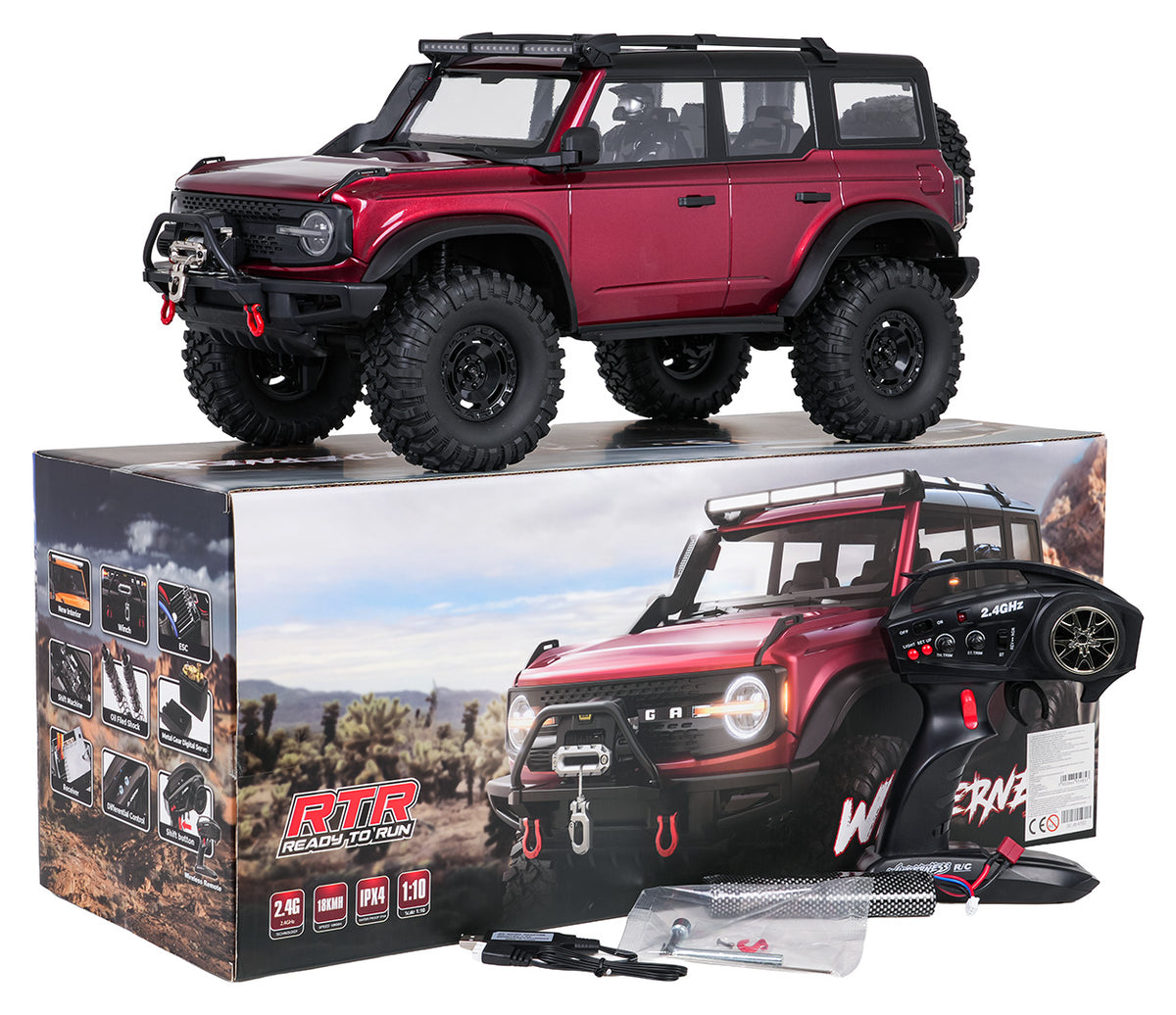 WILDERNESS R/C 1:10 car