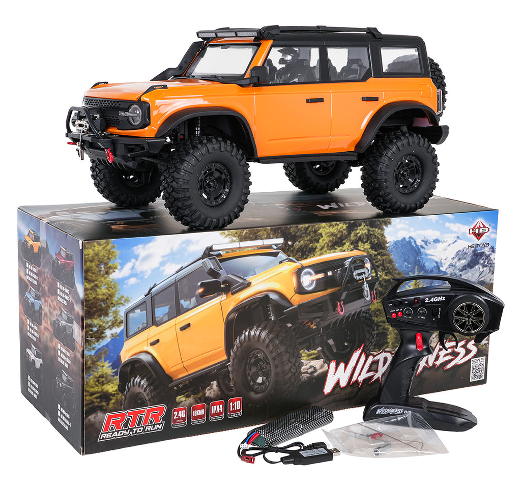 RC auto WILDERNESS 1:10 – oranžové