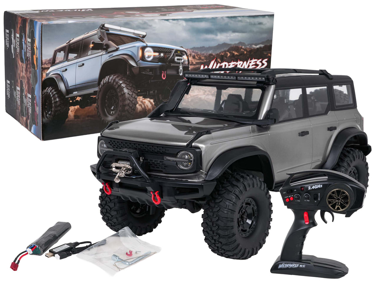 RC auto WILDERNESS 1:10 – sivé