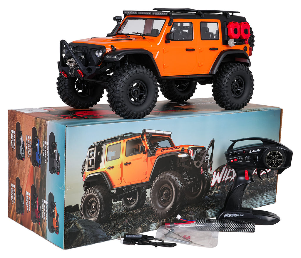 RC auto WILDERNESS RTR 1:10 – oranžové
