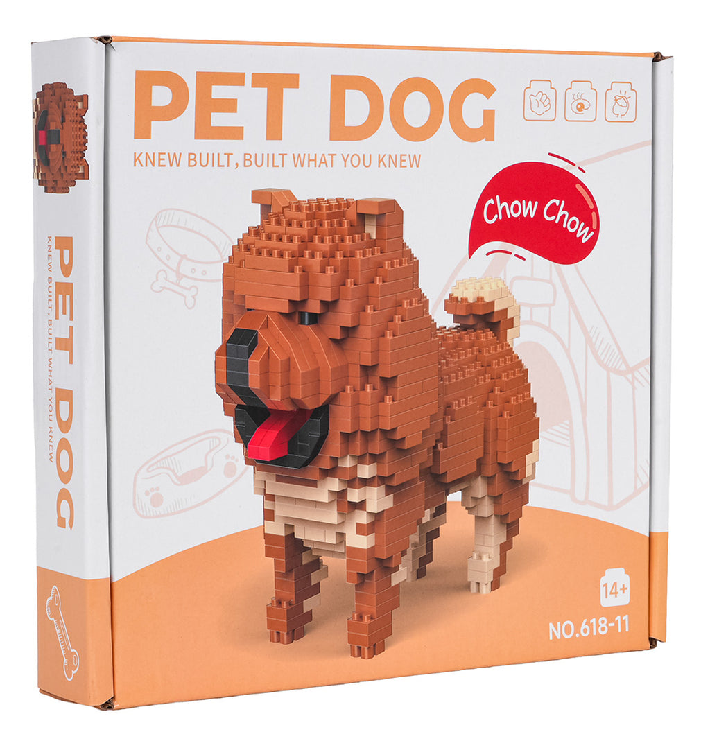 800 piece Chow Chow building set