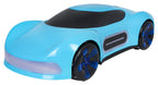 RC kaskadérske auto s parným efektom a ovládaním hodinkami – modrá