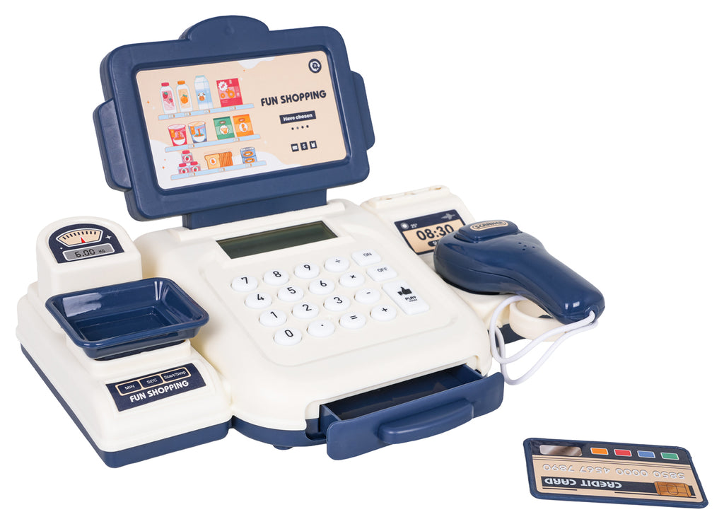 Blue Cash Register + Accessories