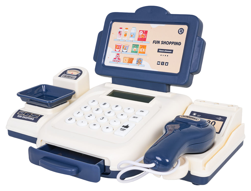 Blue Cash Register + Accessories