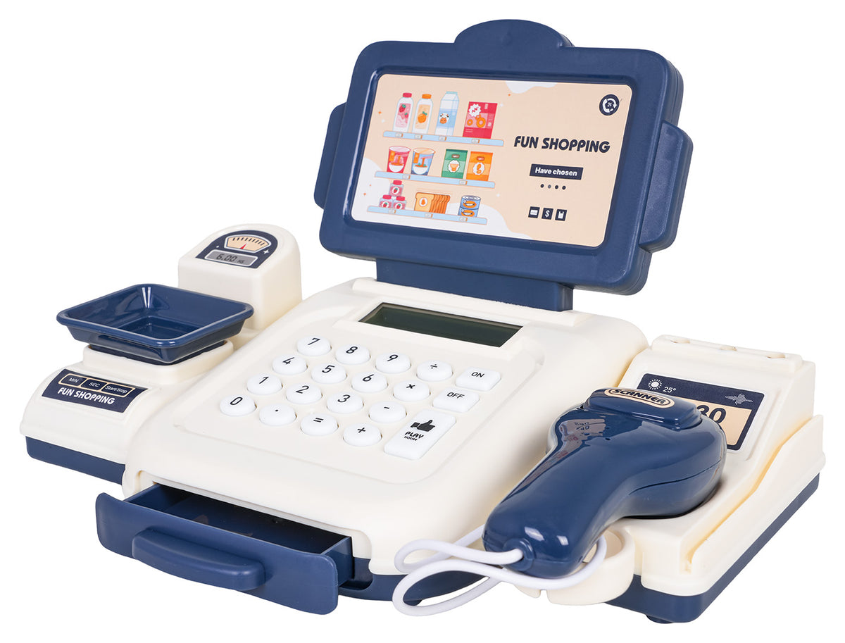 Blue Cash Register + Accessories
