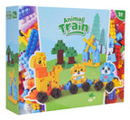 Animal Train Big Blocks Set