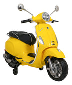 Elektrická motorka Vespa ROMA žltá