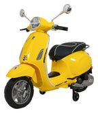 Vehicle Scooter Vespa ROMA Yellow
