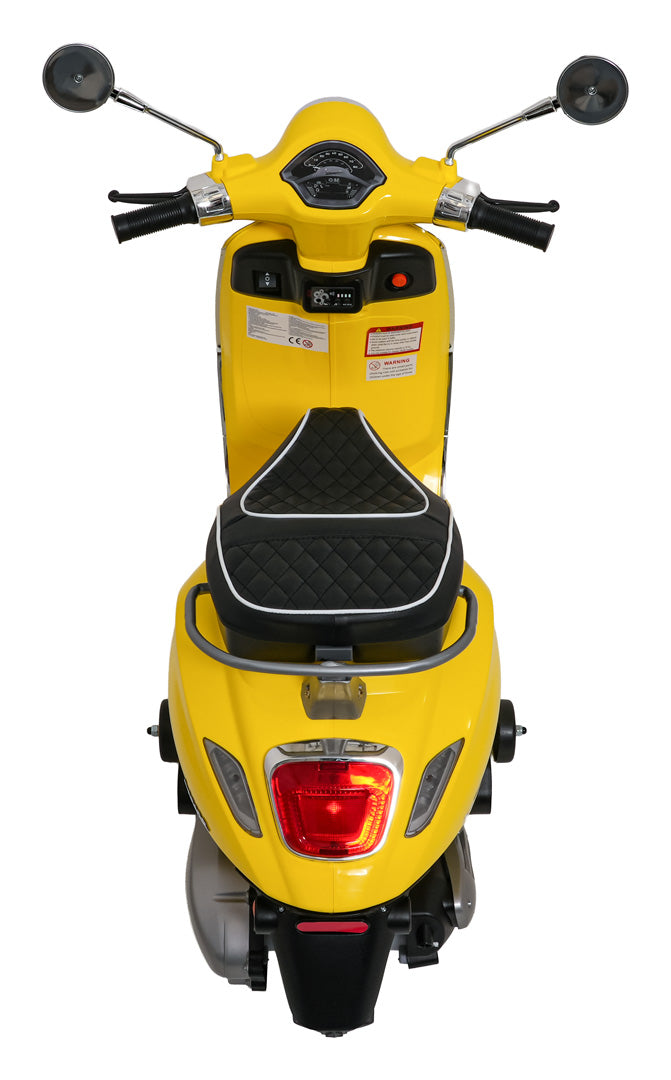 Vehicle Scooter Vespa ROMA Yellow