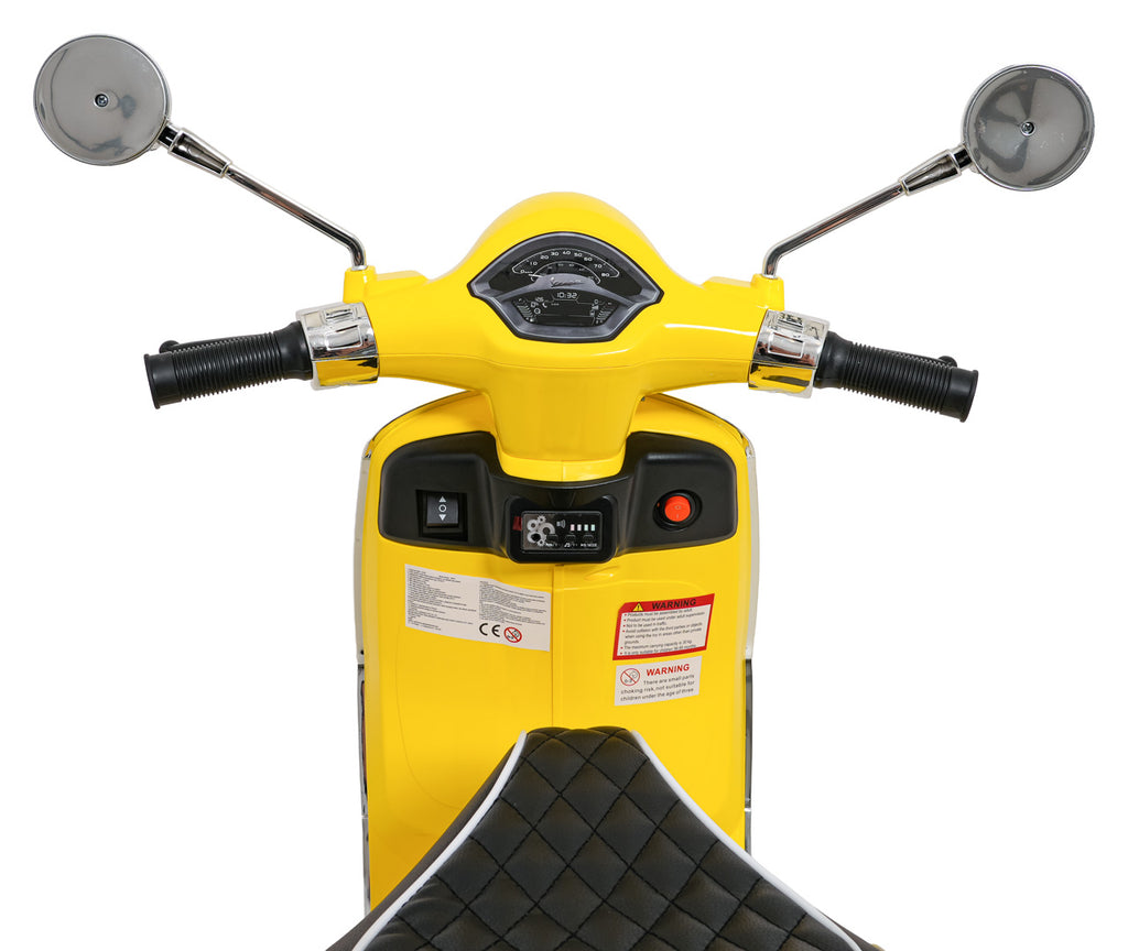 Vehicle Scooter Vespa ROMA Yellow