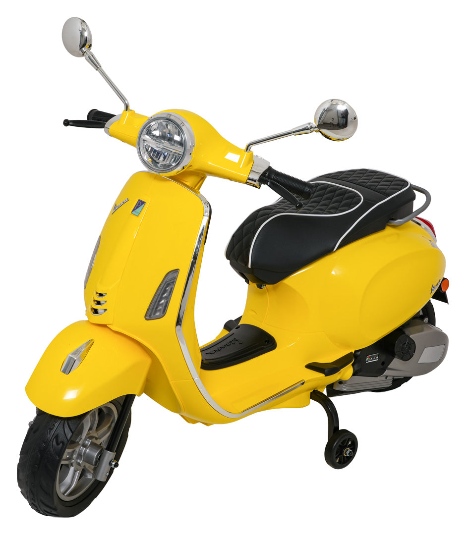 Vehicle Scooter Vespa ROMA Yellow