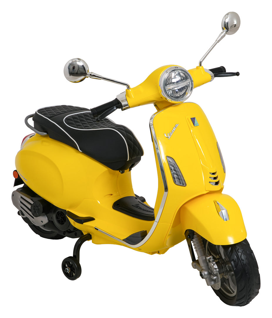 Vehicle Scooter Vespa ROMA Yellow