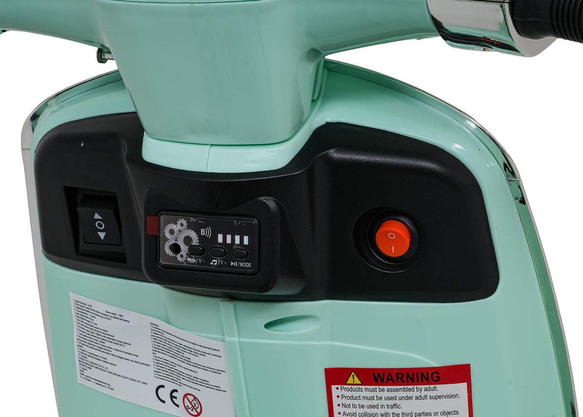 Vespa ROMA Scooter Vehicle Green