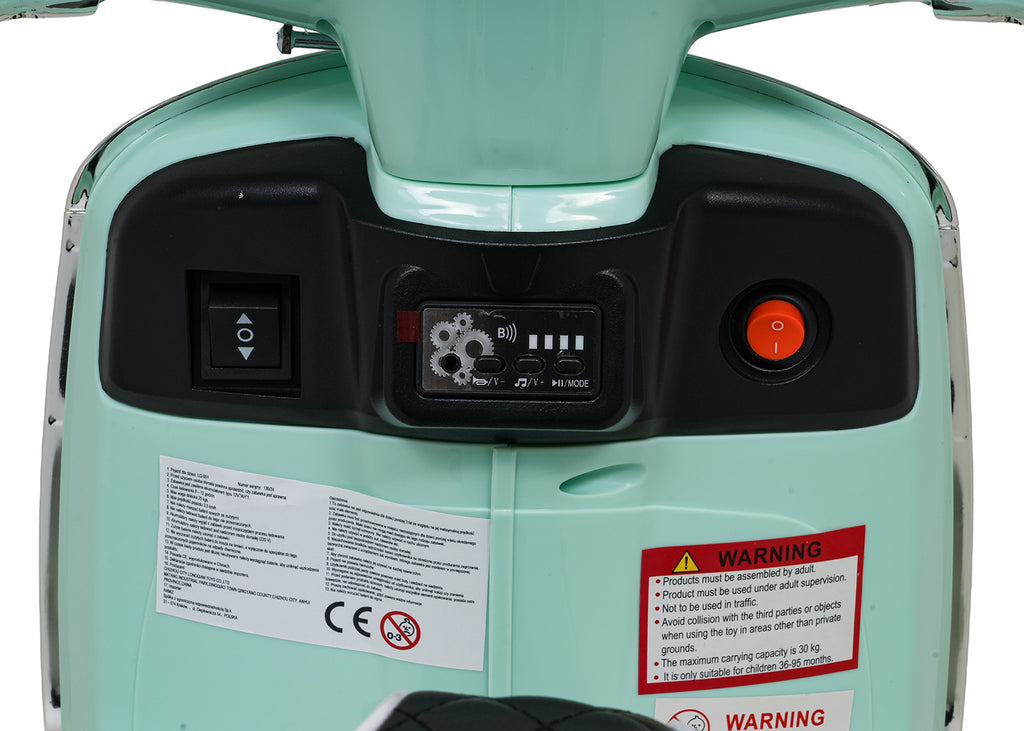 Vespa ROMA Scooter Vehicle Green