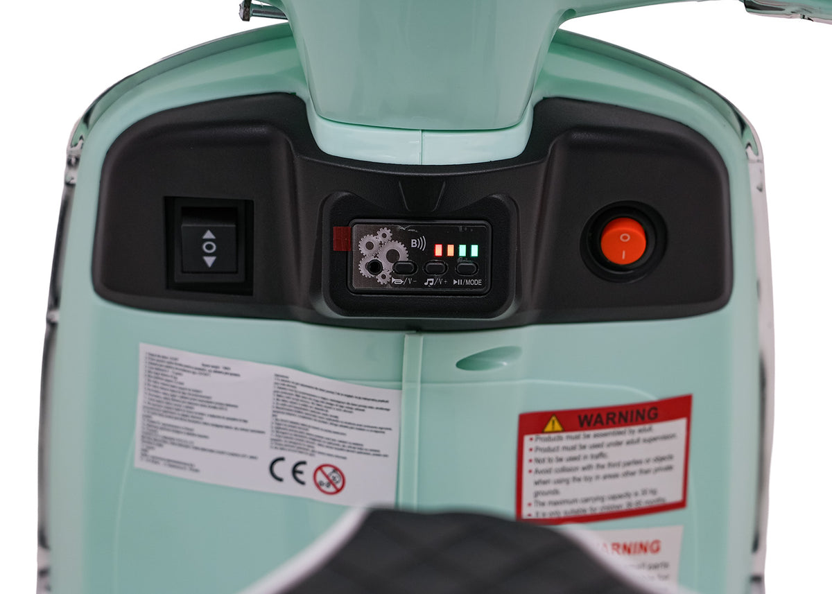 Vespa ROMA Scooter Vehicle Green