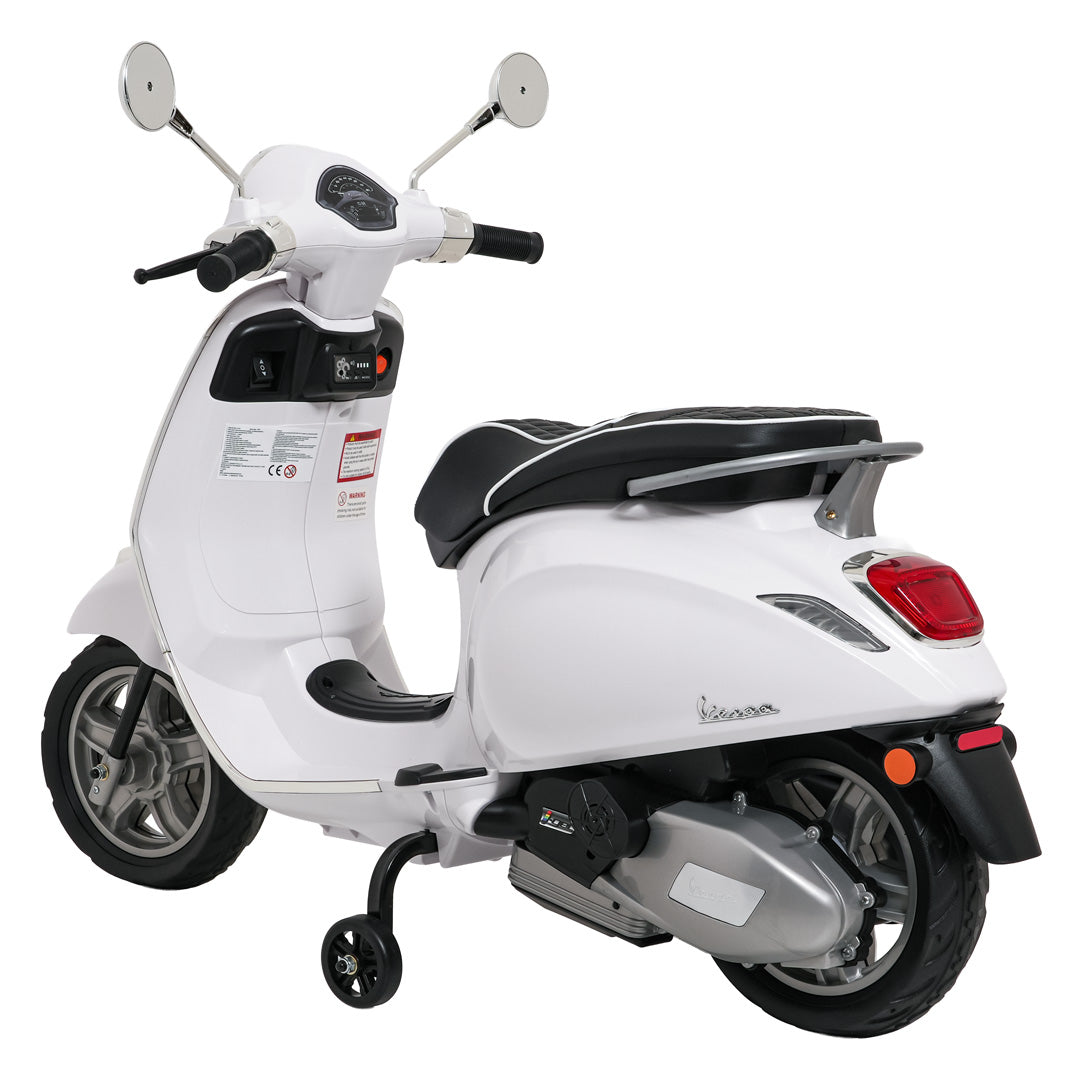 Vehicle Scooter Vespa ROMA White
