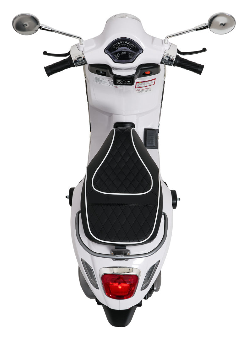 Vehicle Scooter Vespa ROMA White