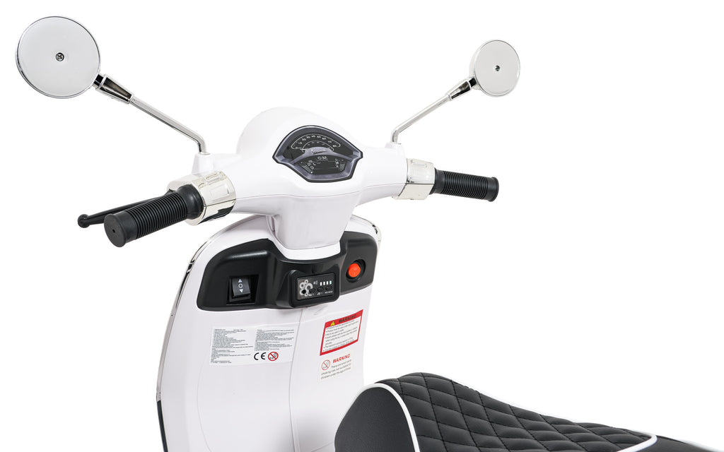 Vehicle Scooter Vespa ROMA White