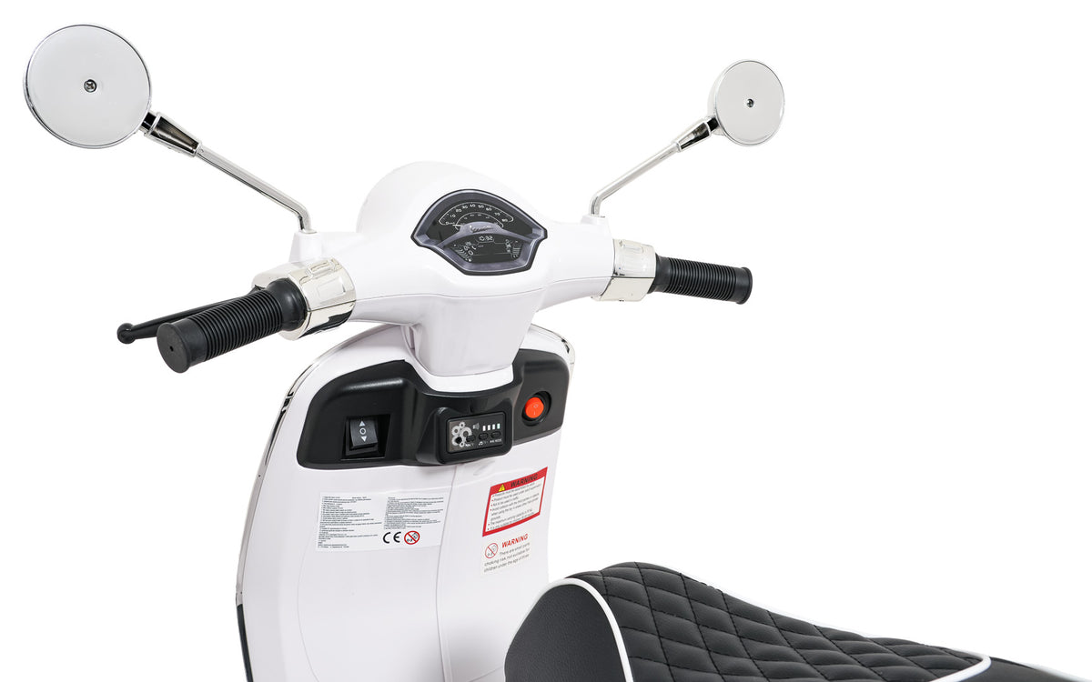 Vehicle Scooter Vespa ROMA White