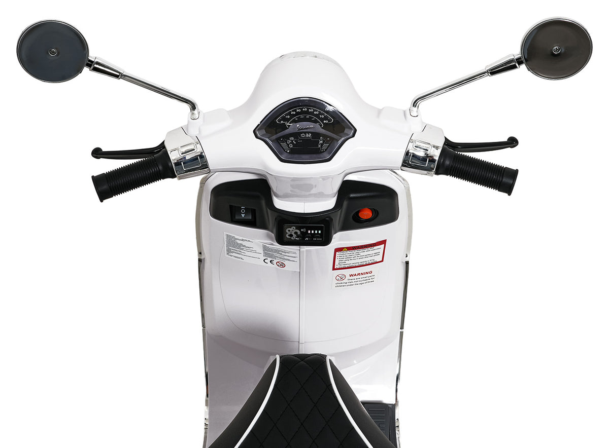 Vehicle Scooter Vespa ROMA White