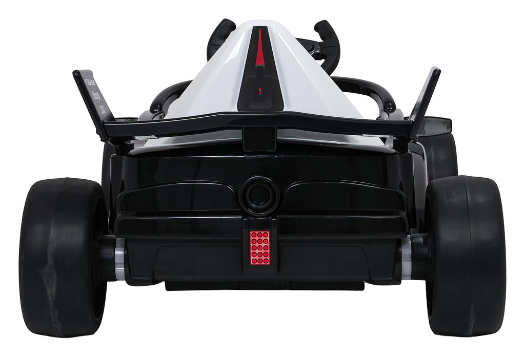 Elektrické autíčko Formula E Porsche červená