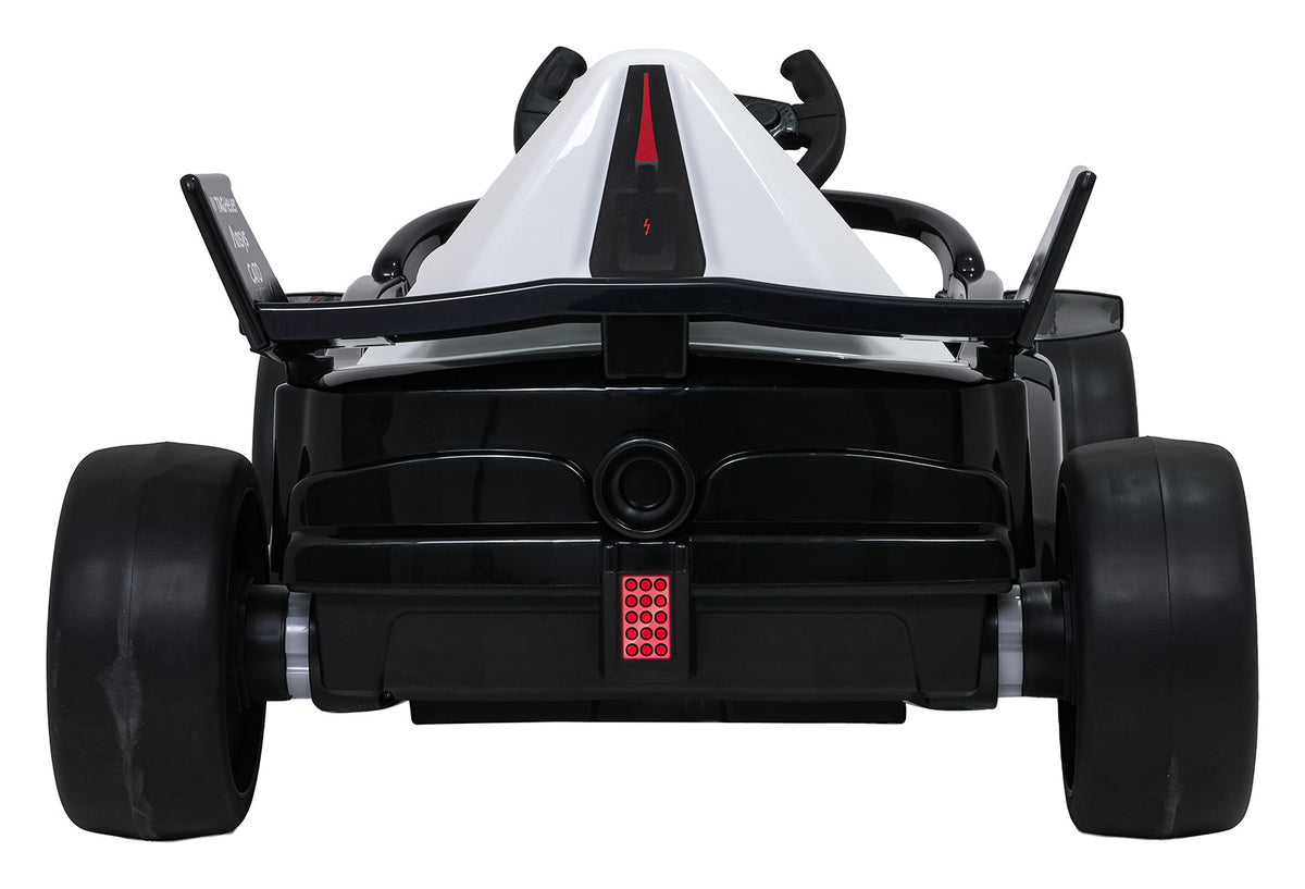 Elektrické autíčko Formula E Porsche červená