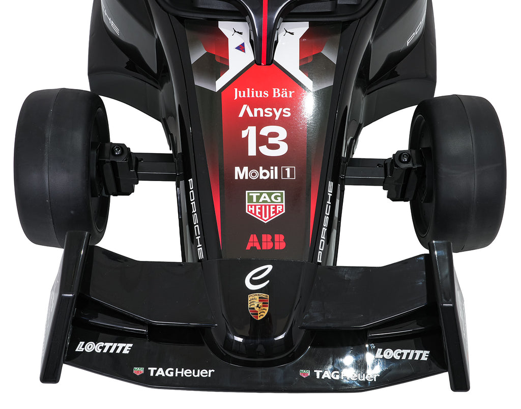 Elektrické autíčko Formula E Porsche červená