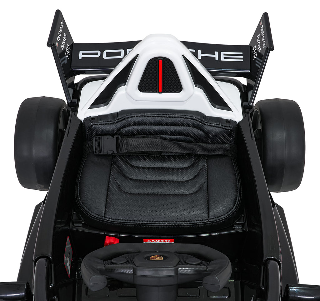 Elektrické autíčko Formula E Porsche červená