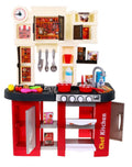 Kitchen with fridge