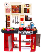 Kitchen with fridge
