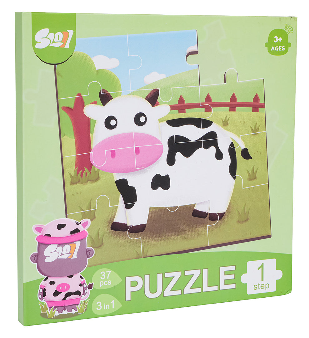 Magnetické puzzle Zvieratká s knihou – fotografia 8