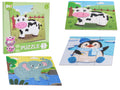 Magnetic Puzzle Animals + Book