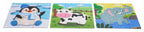 Magnetické puzzle Zvieratká s knihou – fotografia 3