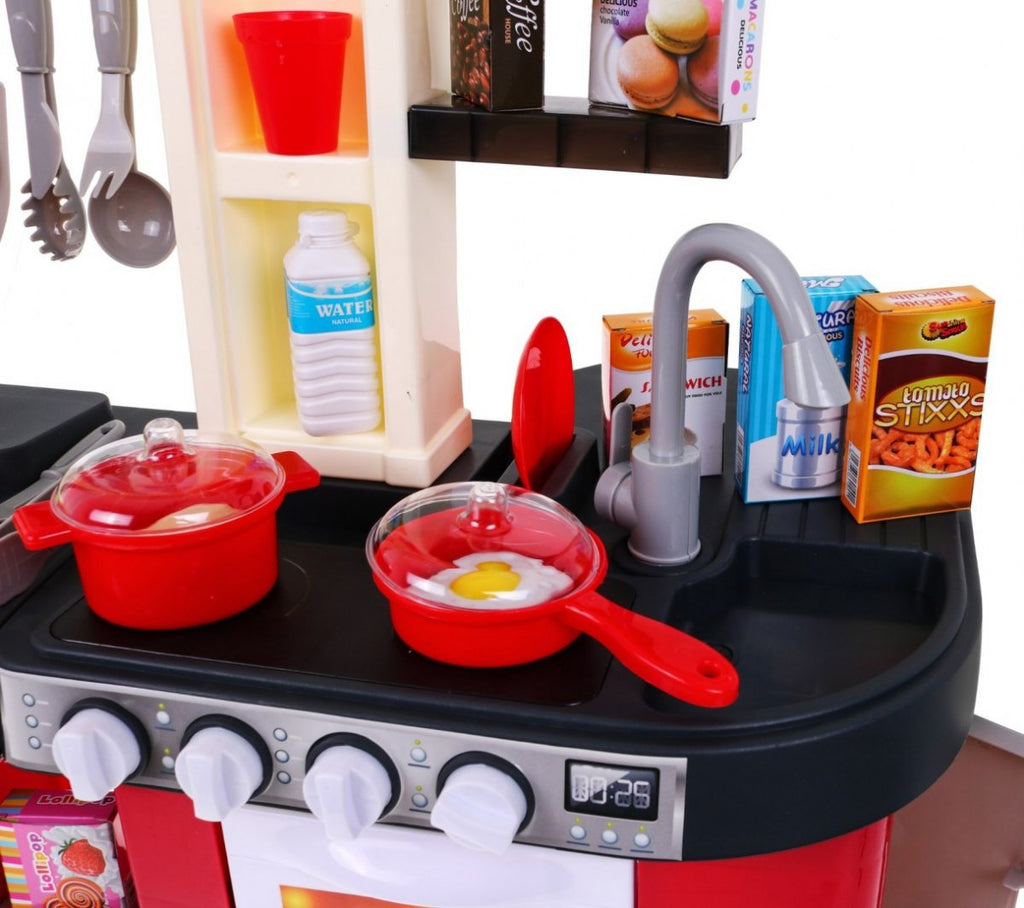 Kitchen with fridge