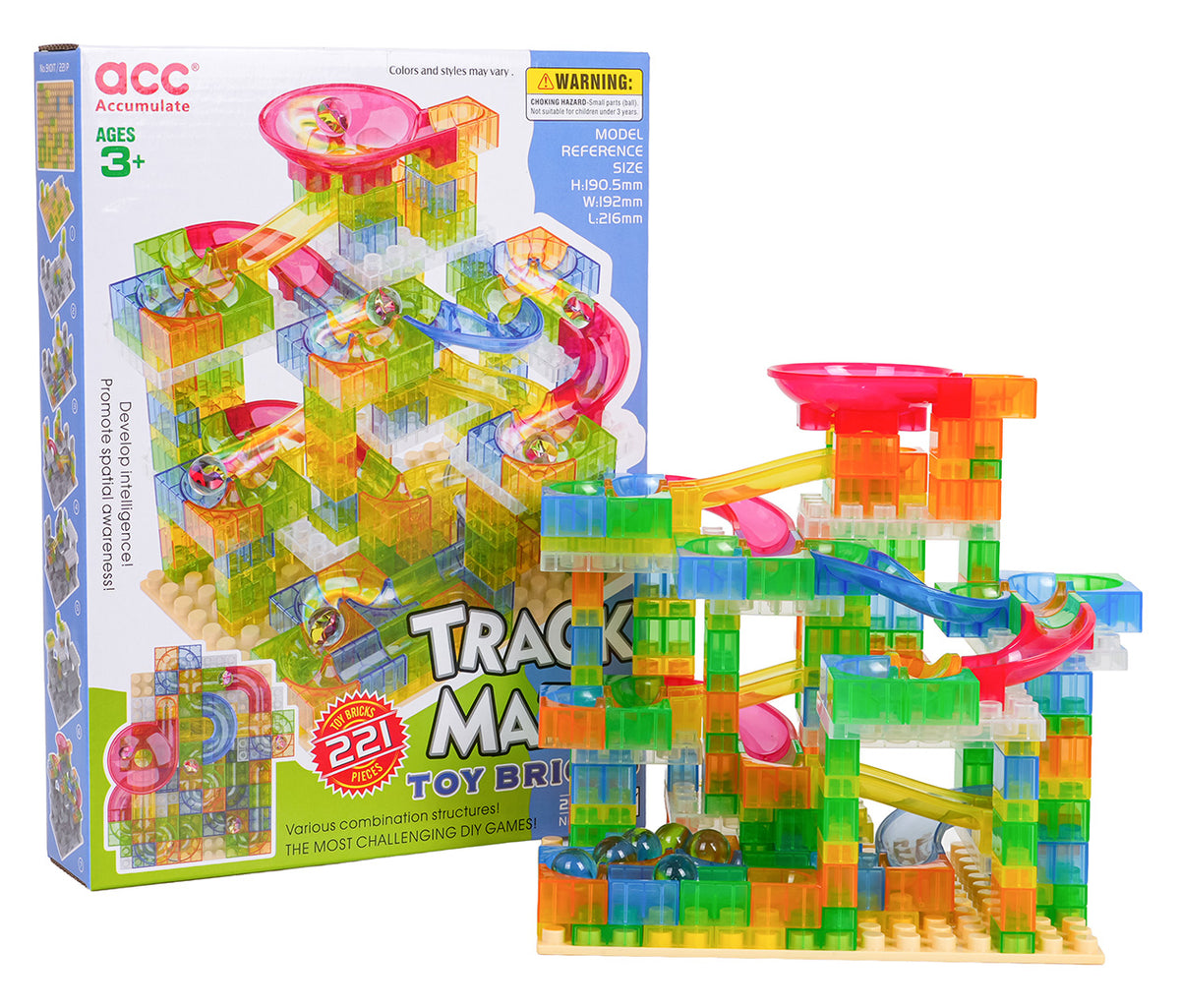 MEGA Ball Track Set 221pcs.