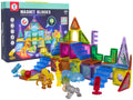 3D ZOO Magnetic Blocks Set 64 pcs.