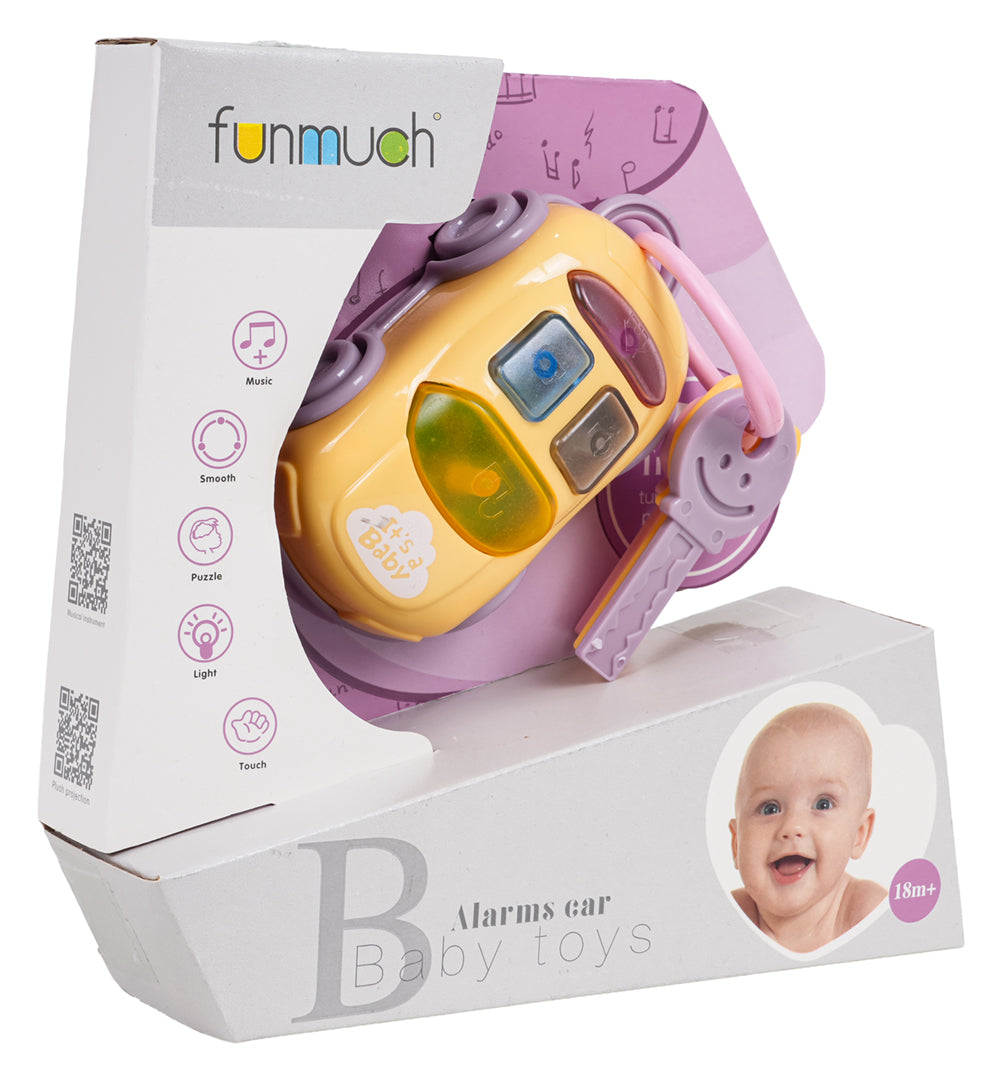 Soft Key Set and Keychain with Light Function for the Youngest