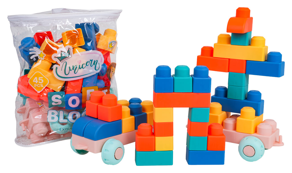 Soft Blocks Set 45 pcs.