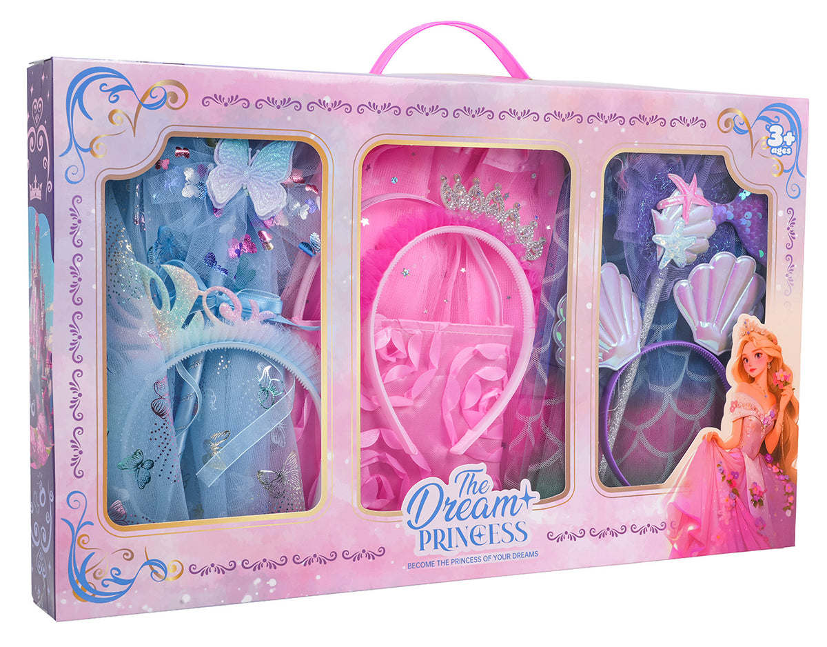 3in1 Accessories and Dresses Set