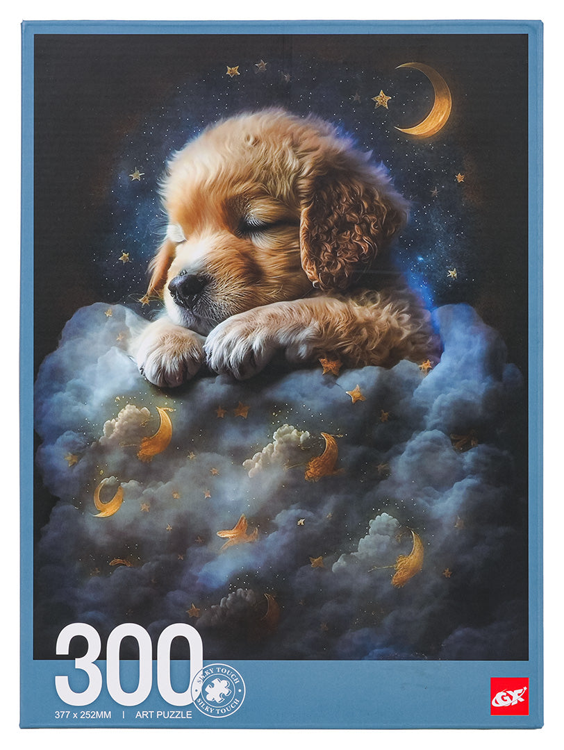 300 Piece Puzzle Set Dog in the Clouds