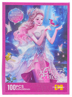 Puzzle Set 100pcs. Princess Pink