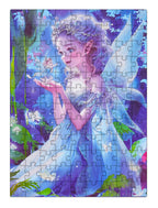 Puzzle Set 100pcs Princess Blue