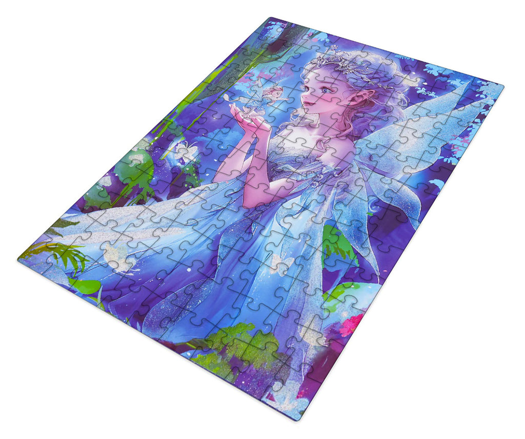 Puzzle Set 100pcs Princess Blue