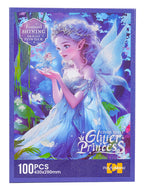 Puzzle Set 100pcs Princess Blue
