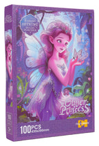 Puzzle Set 100pcs. Fairy Purple