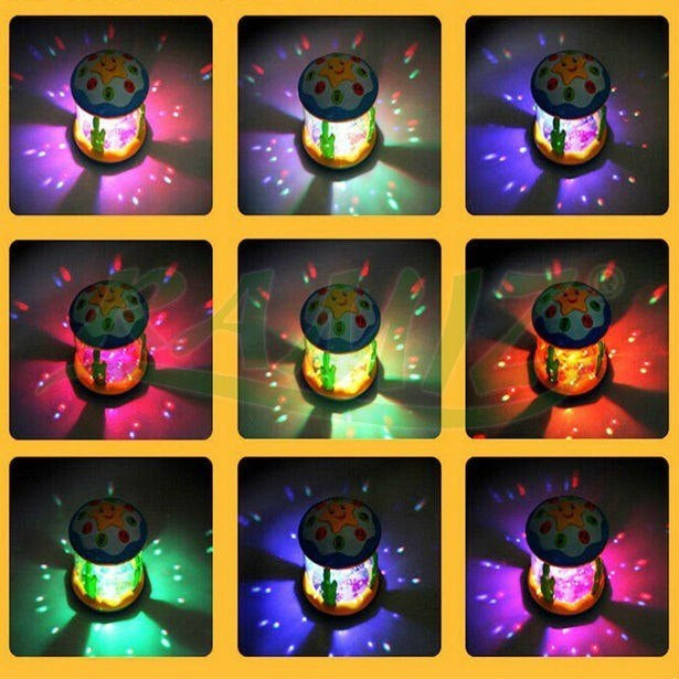 Lamp music box Projector 3 in 1