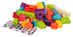 Soft Blocks Set 60 pcs + Backpack
