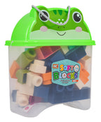 Soft Blocks Set 44 pcs + Frog Packaging