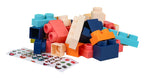 Soft Blocks Set 44 pcs + Frog Packaging