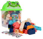 Soft Blocks Set 44 pcs + Frog Packaging